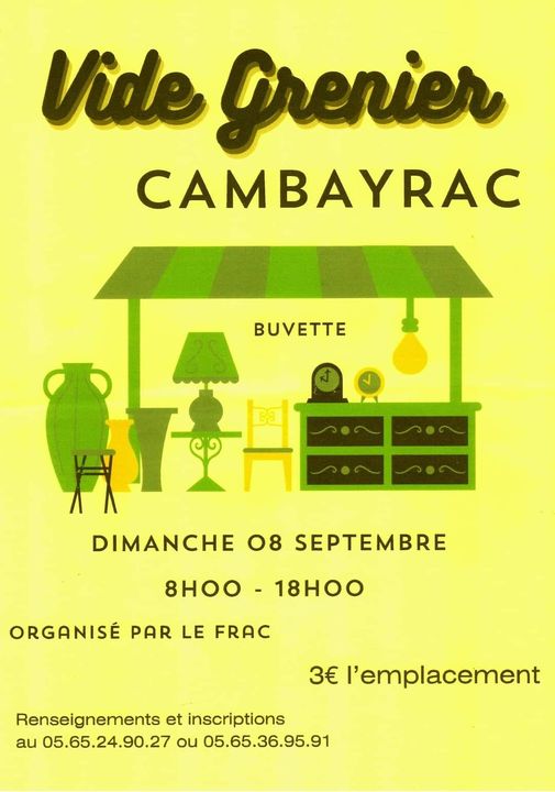 Figeac : Vide-greniers à Cambayrac