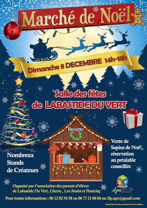 Marché de Noël à Labastide-du-Vert