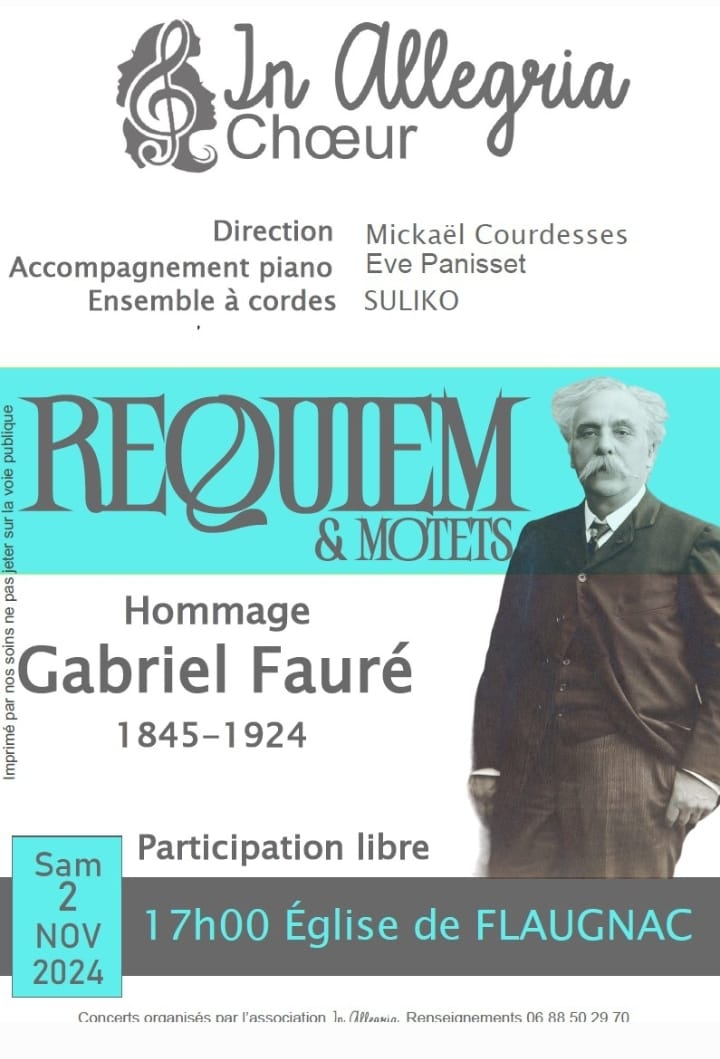 Figeac : Concert de musique classique : Requiem & Motets