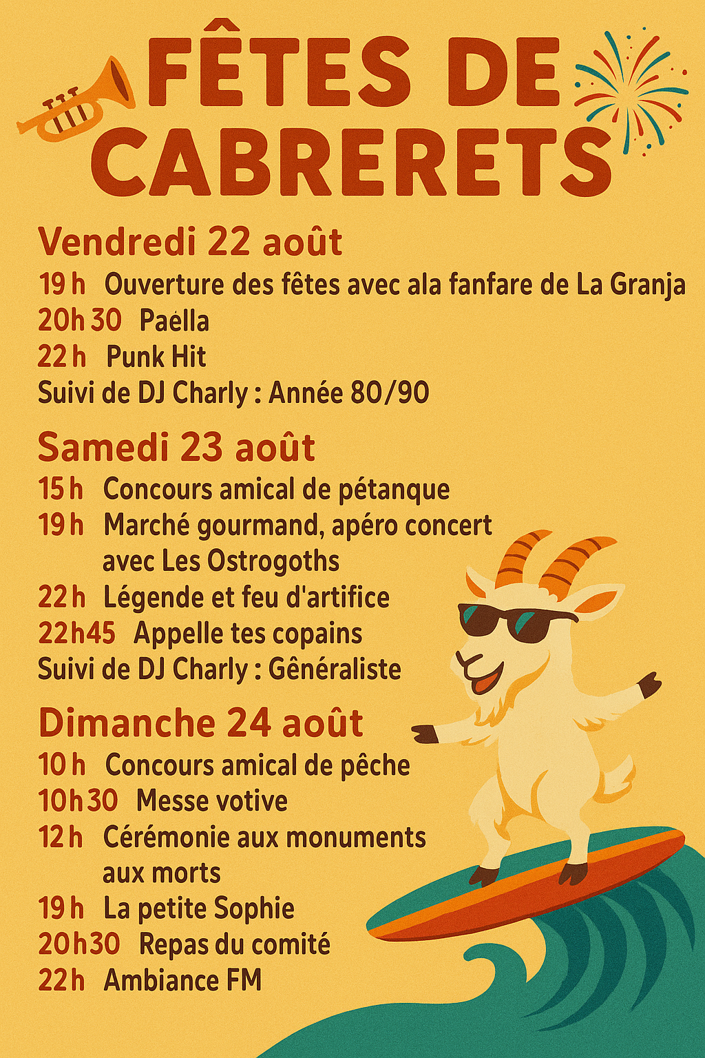 Figeac : Fête Votive de Cabrerets