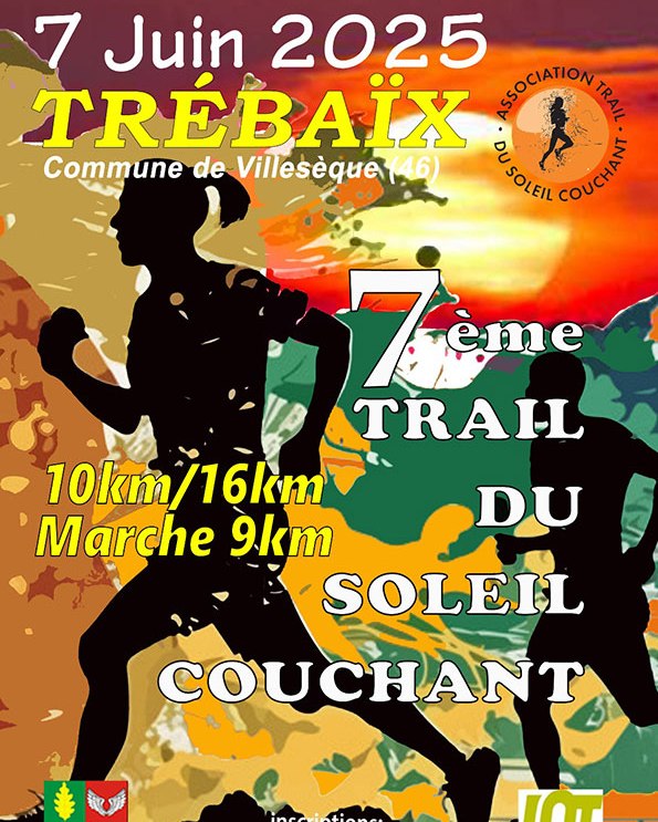 Figeac : Trail du soleil couchant