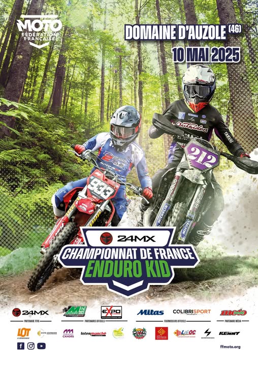 Figeac : Enduro Kid, Trophée de France
