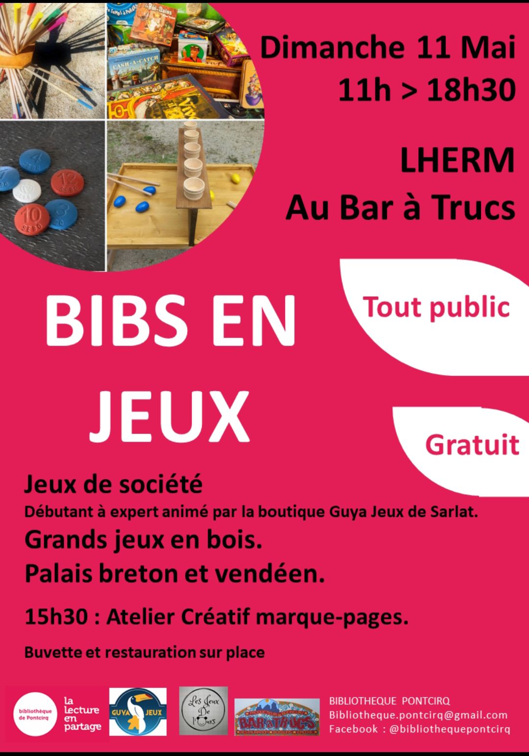 Figeac : BiB en jeux au Bar à Trucs