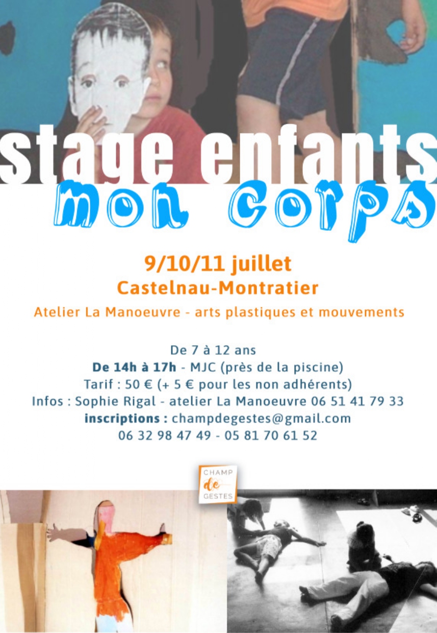 Figeac : Stage de danse pour enfants avec Champ de Gestes