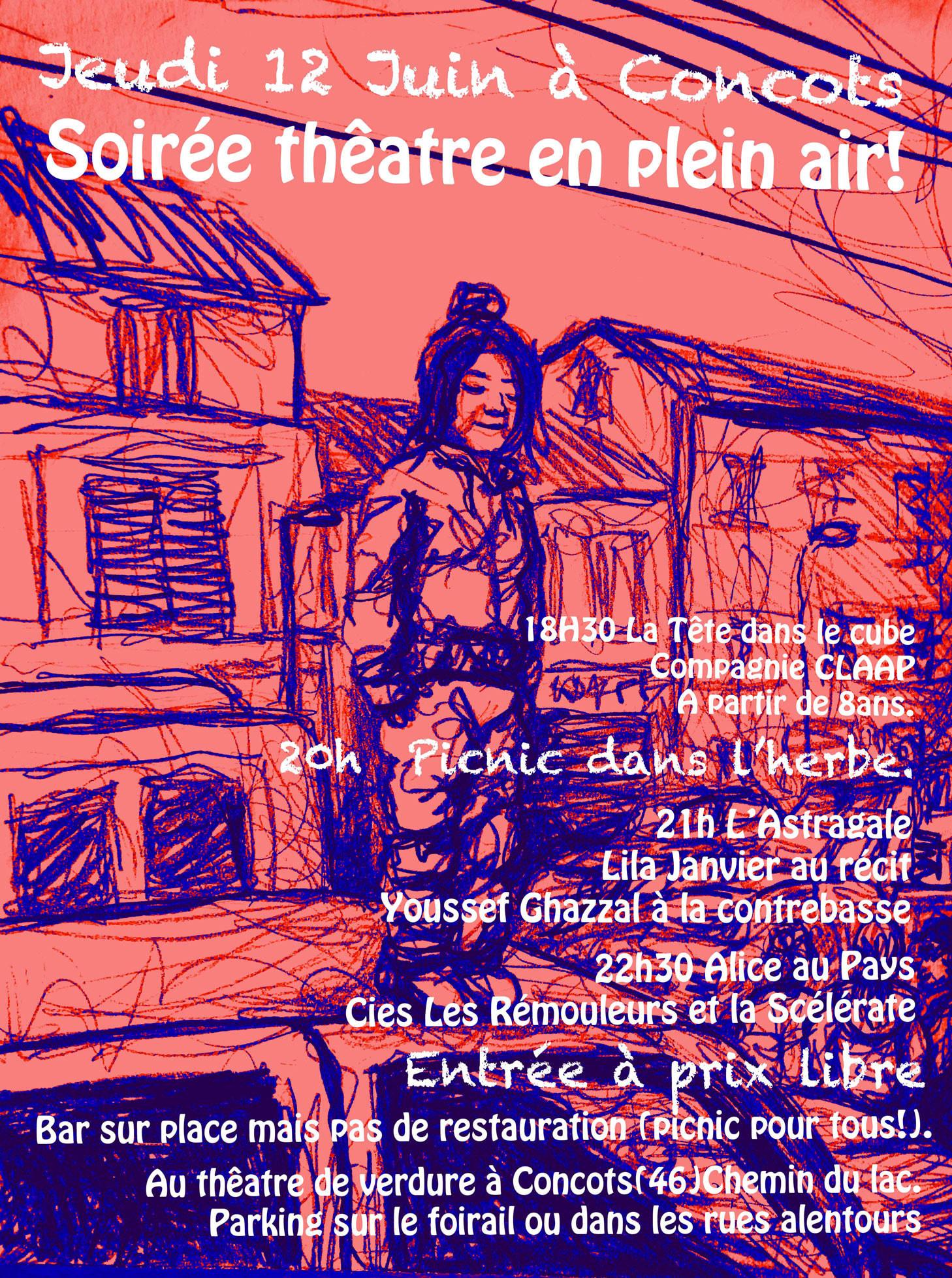 Soirée Théâtre en plein air !