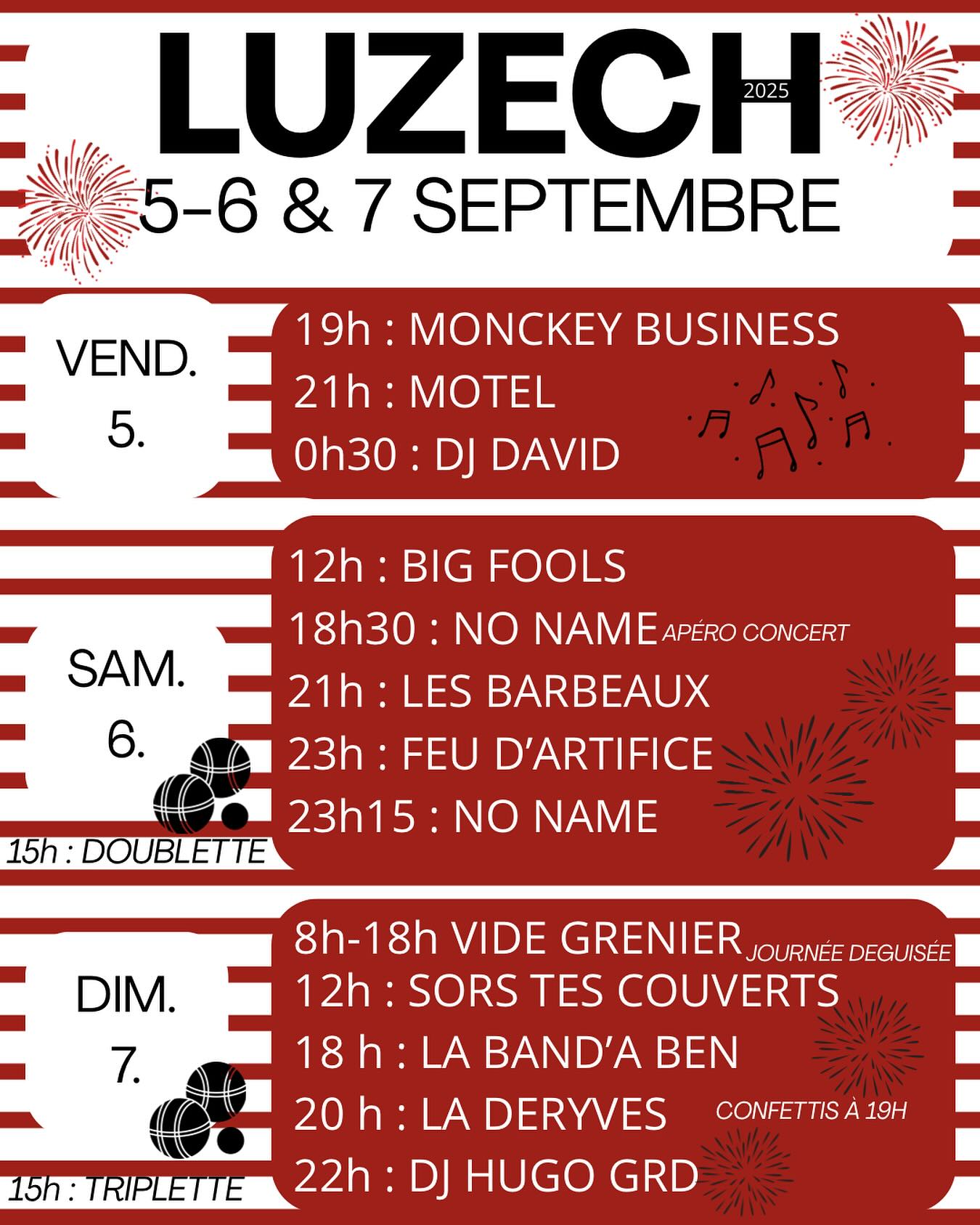 Figeac : Fête votive de Luzech