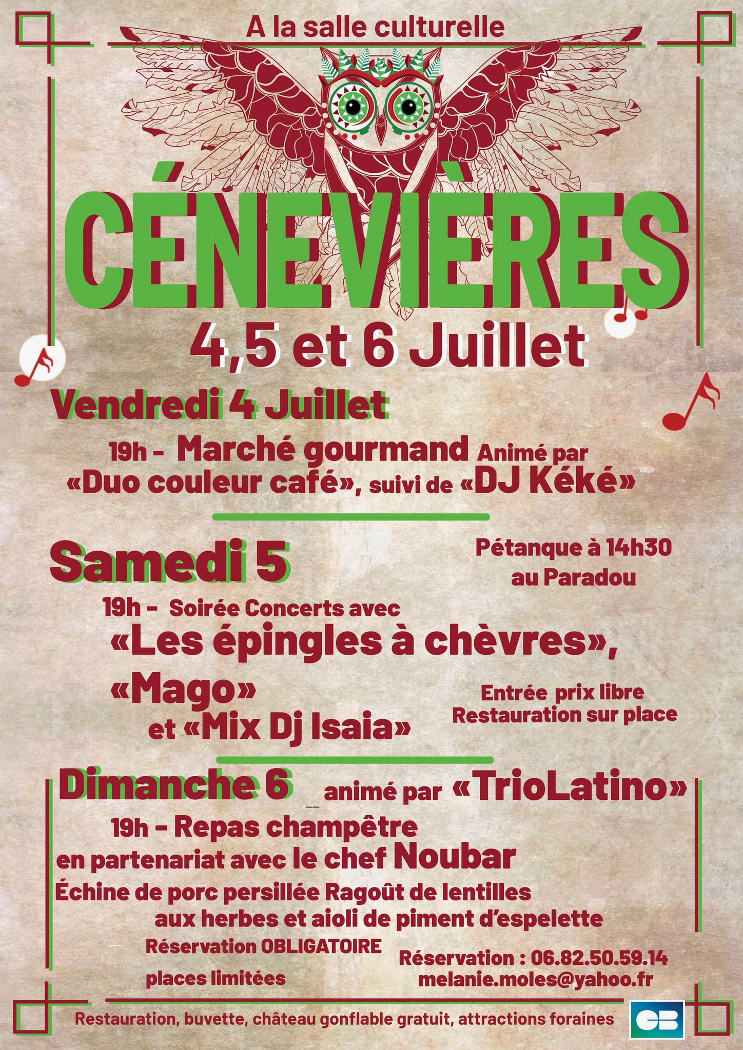 Figeac : Fête Votive à Cénevières