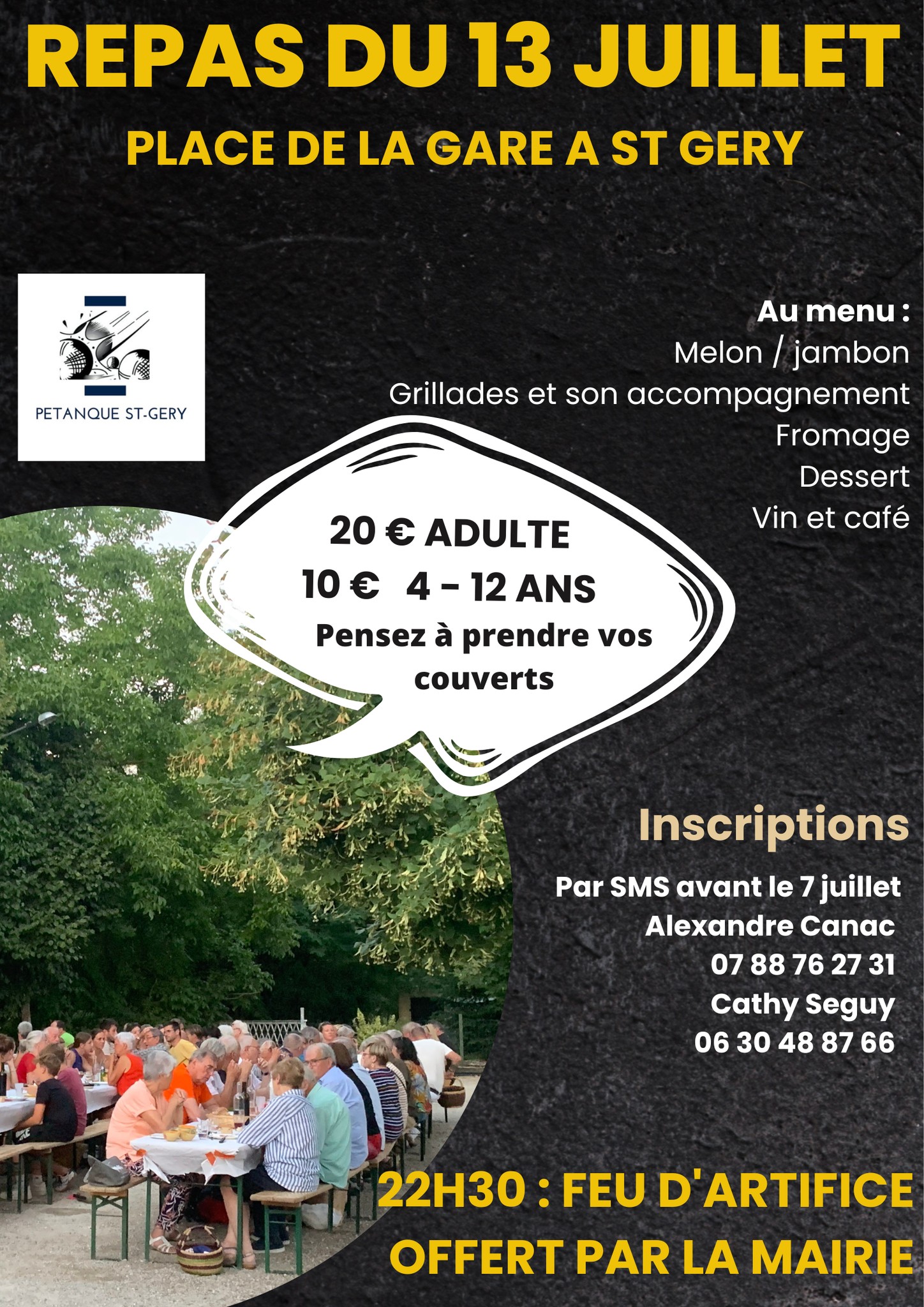 Figeac : Repas à Vers