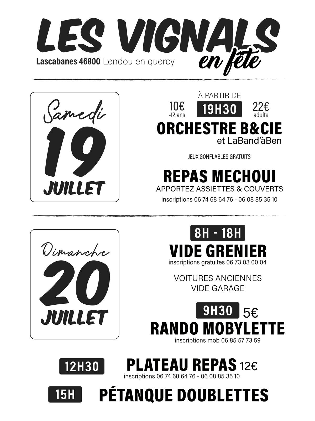 Fête Votive des Vignals (Lascabanes)