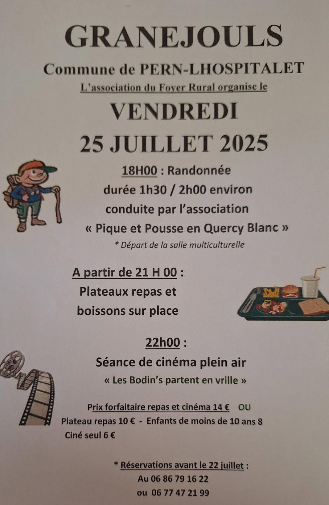 Figeac : Rando-ciné à Granéjouls