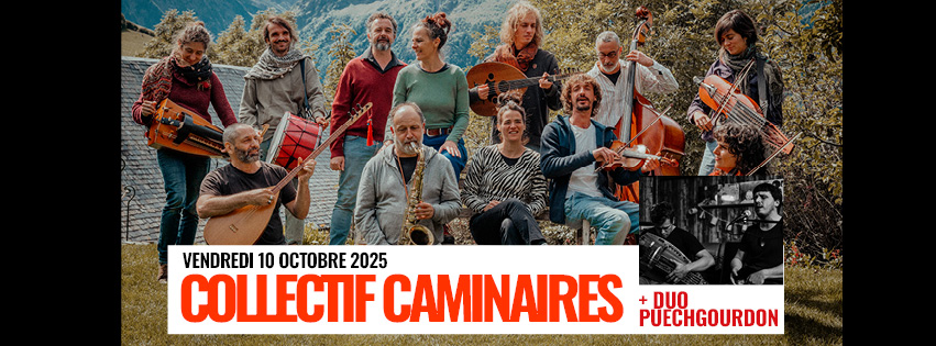 Figeac : Concert aux Docks :Collectif Caminaïre + Duo PuechGourdon