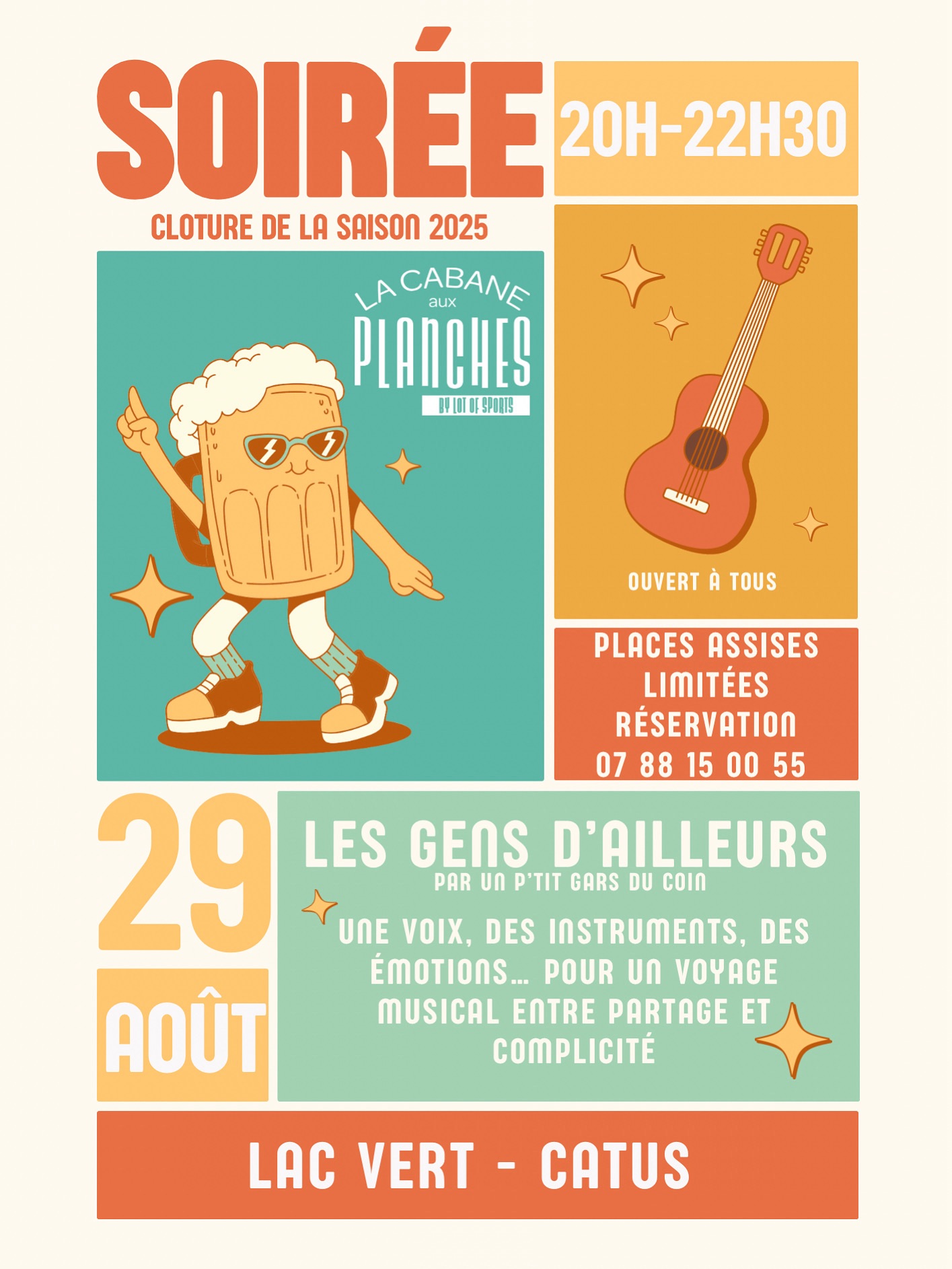 Figeac : Soirée de clôture à la Cabane aux Planches