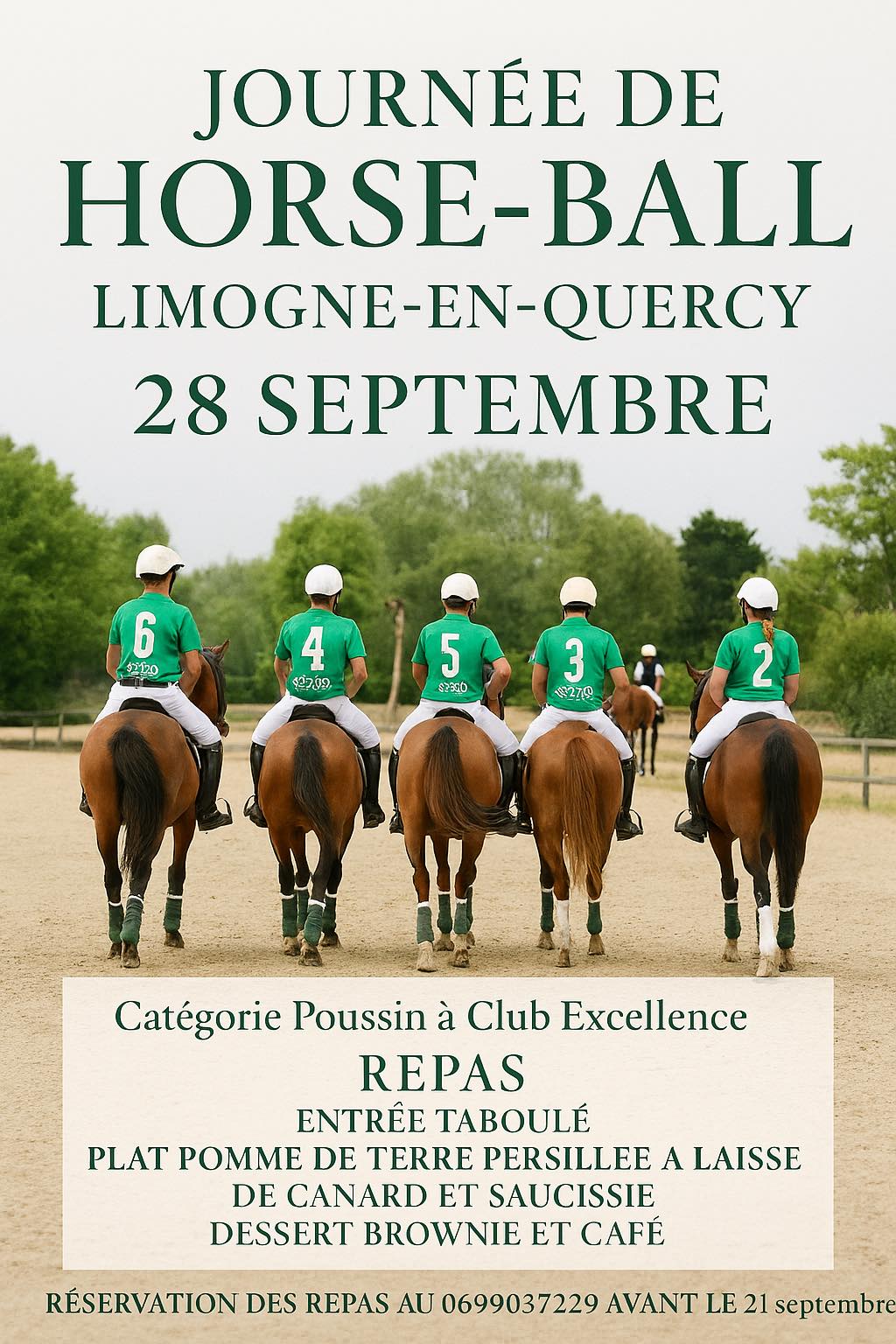 Figeac : Journée de Horse-Ball à Limogne