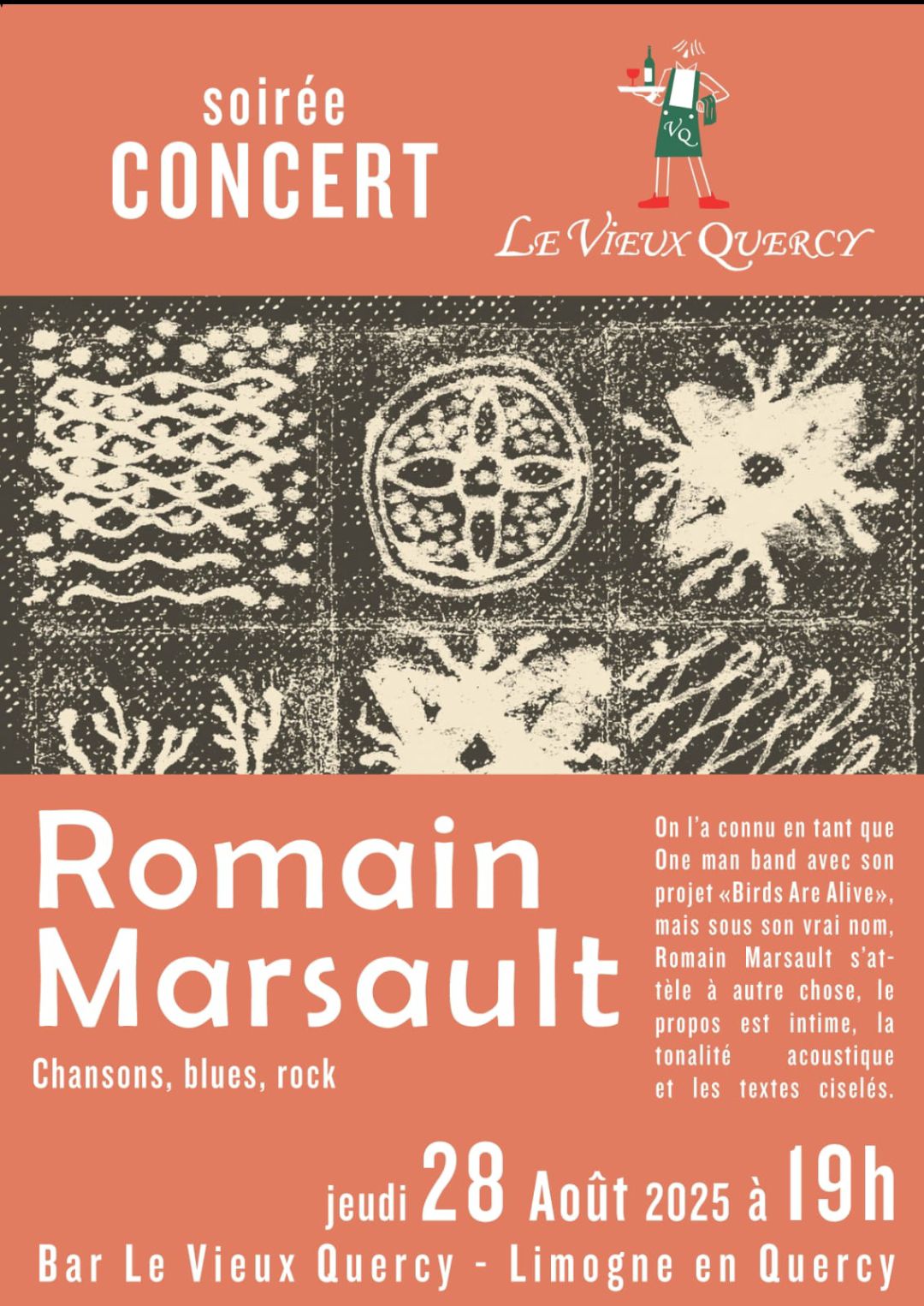 Soirée concert au Vieux Quercy