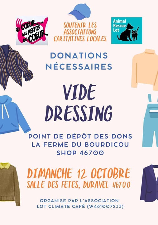 Figeac : Vide-dressing à Duravel