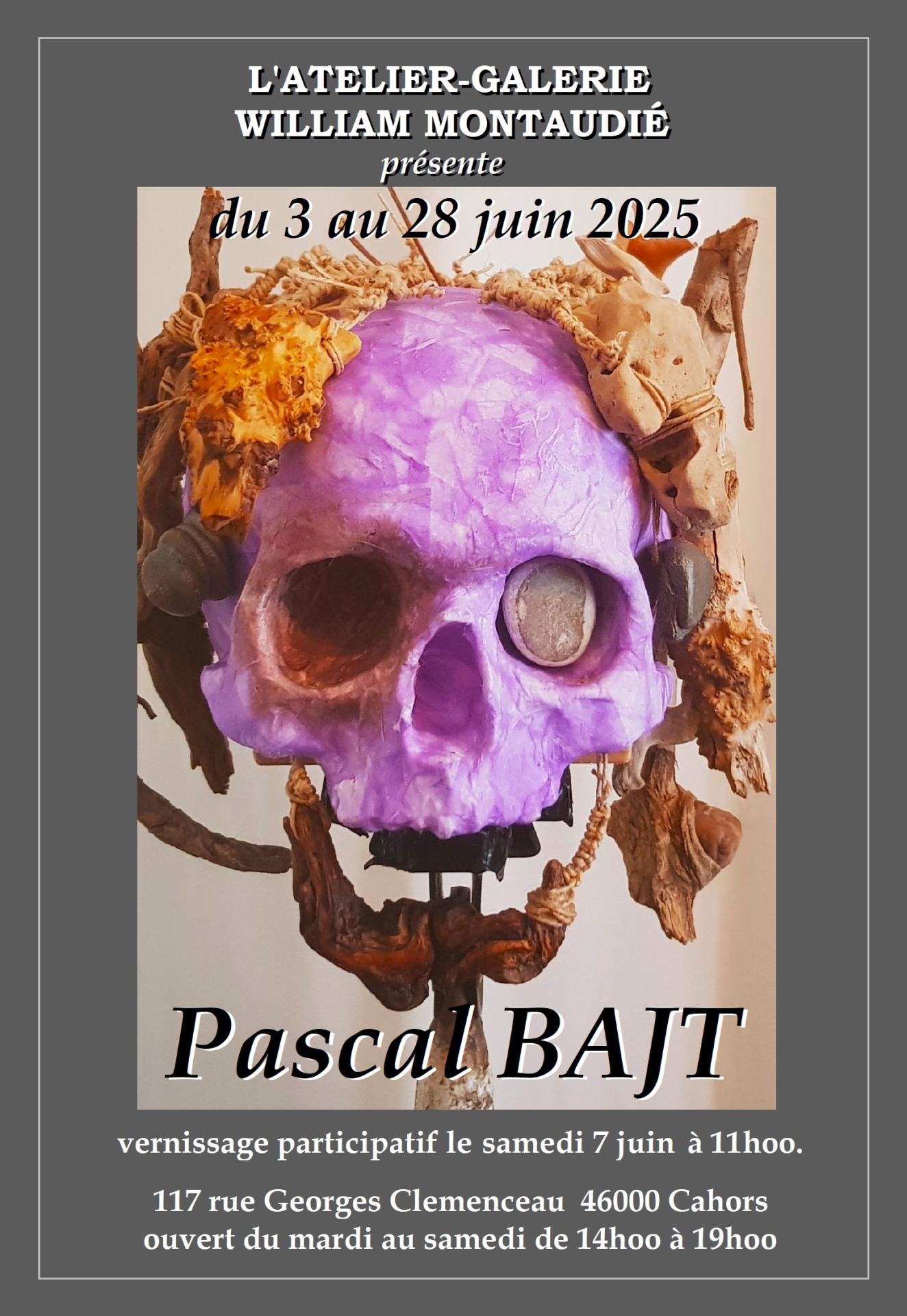 Figeac : Exposition à l'atelier-galerie William Montaudié: Pascal Bajt
