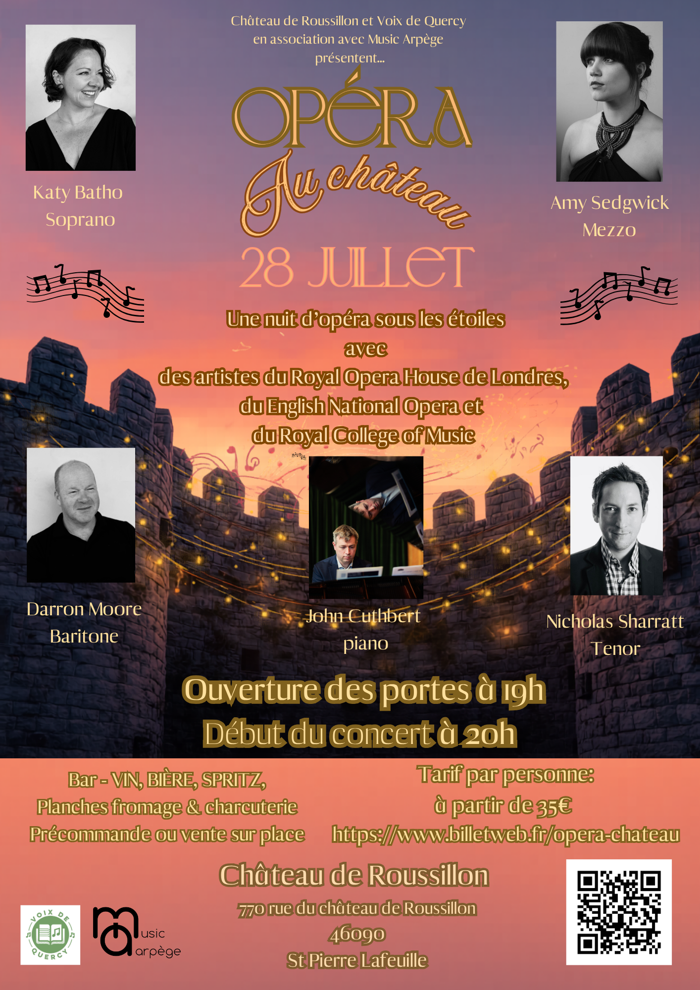 Figeac : Opéra au château du Roussillon