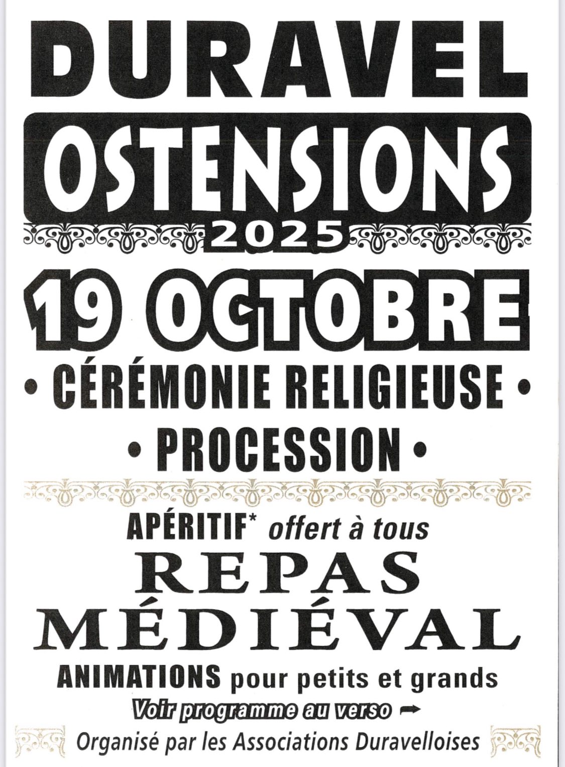Figeac : Ostensions 2025 à Duravel