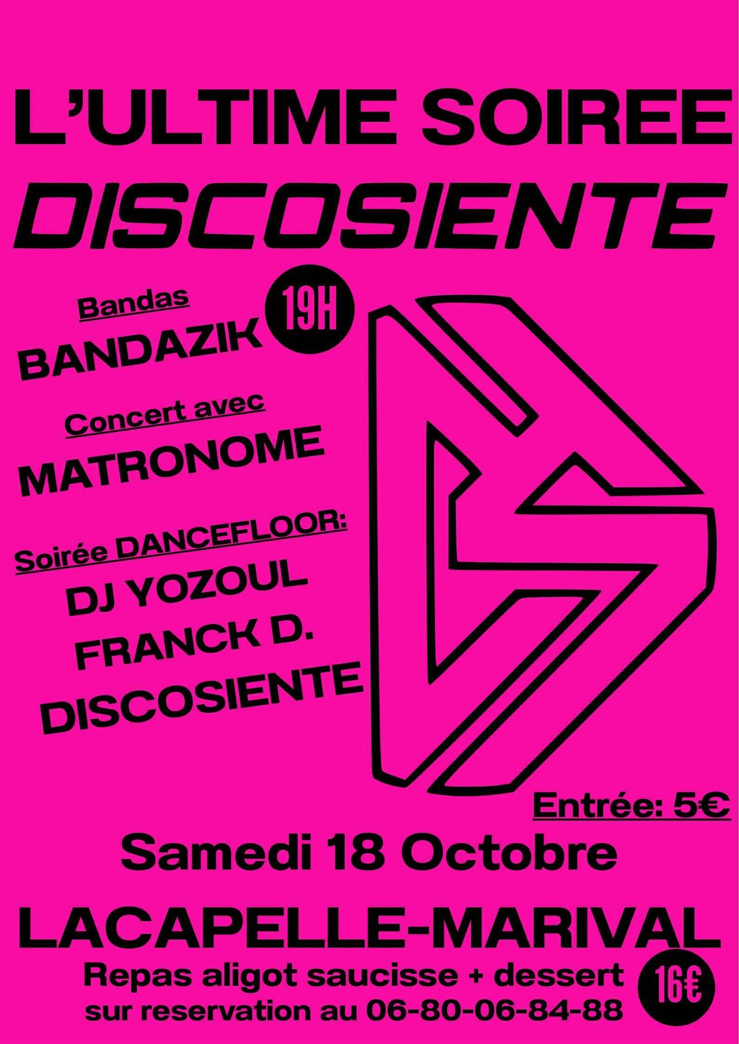 L'ultime soirée Discosiente à Lacapelle-Marival