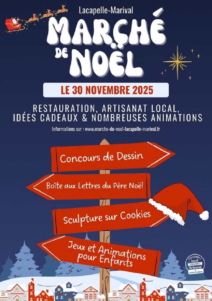 Figeac : Marché de Noël à Lacapelle-Marival