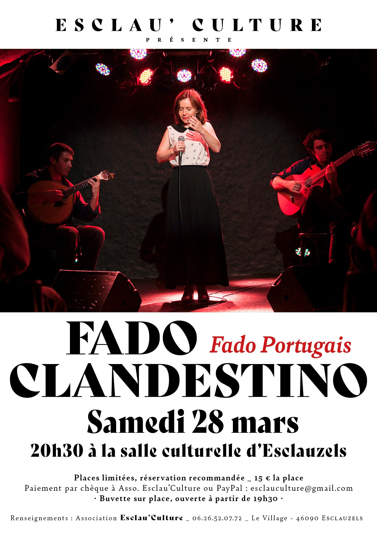 Figeac : Esclau'Culture : Fado Clandestino