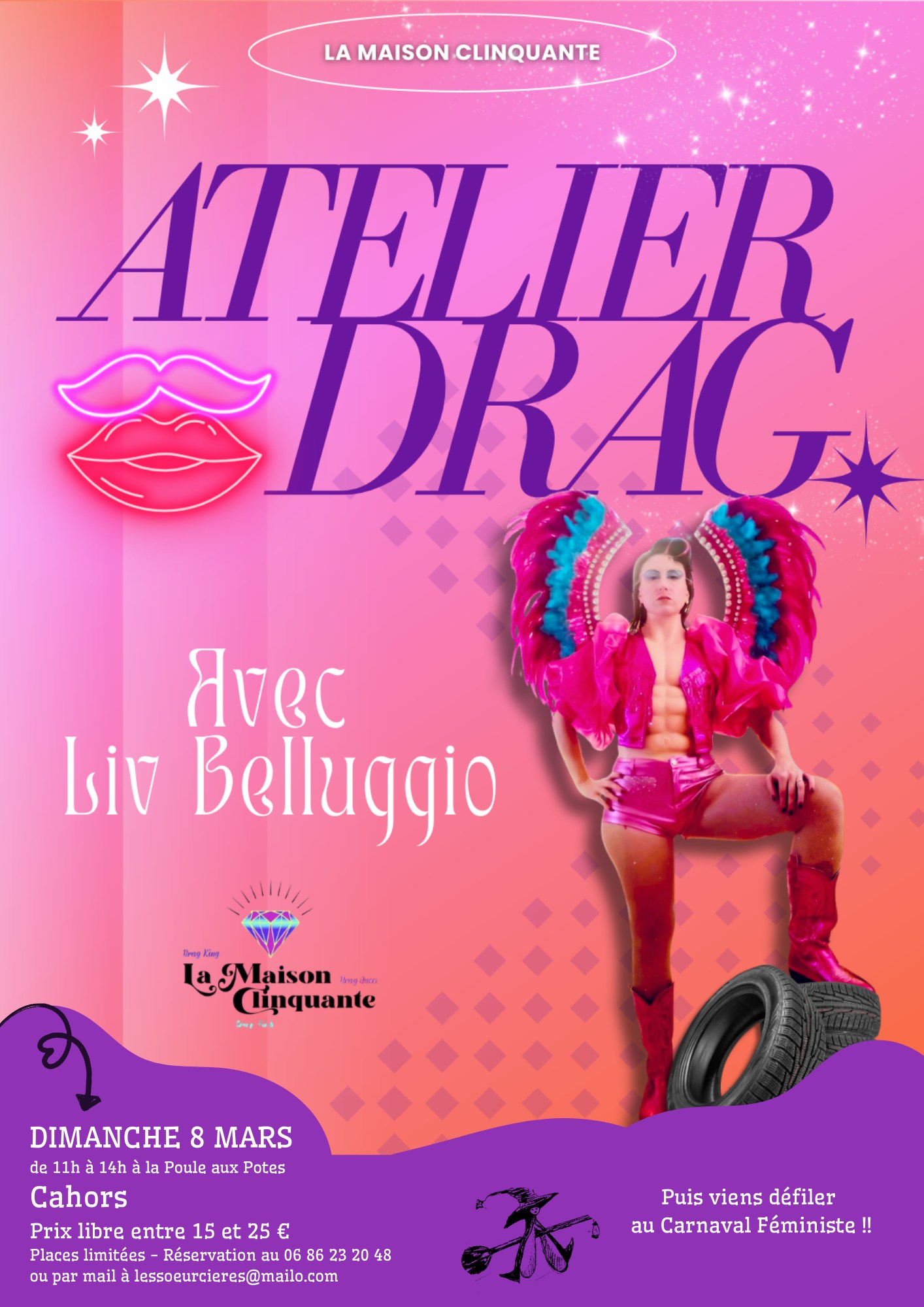 Figeac : Atelier Drag Show - Initiation et découverte