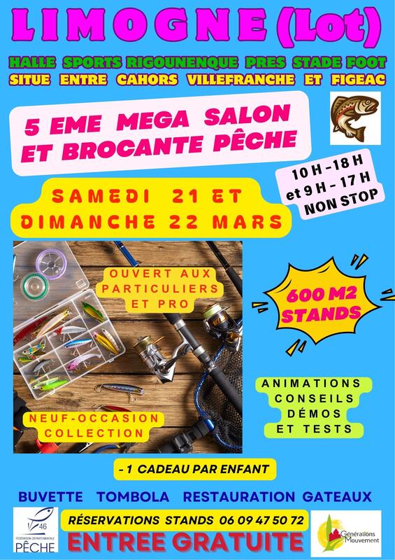 Figeac : Brocante et Salon de Pêche