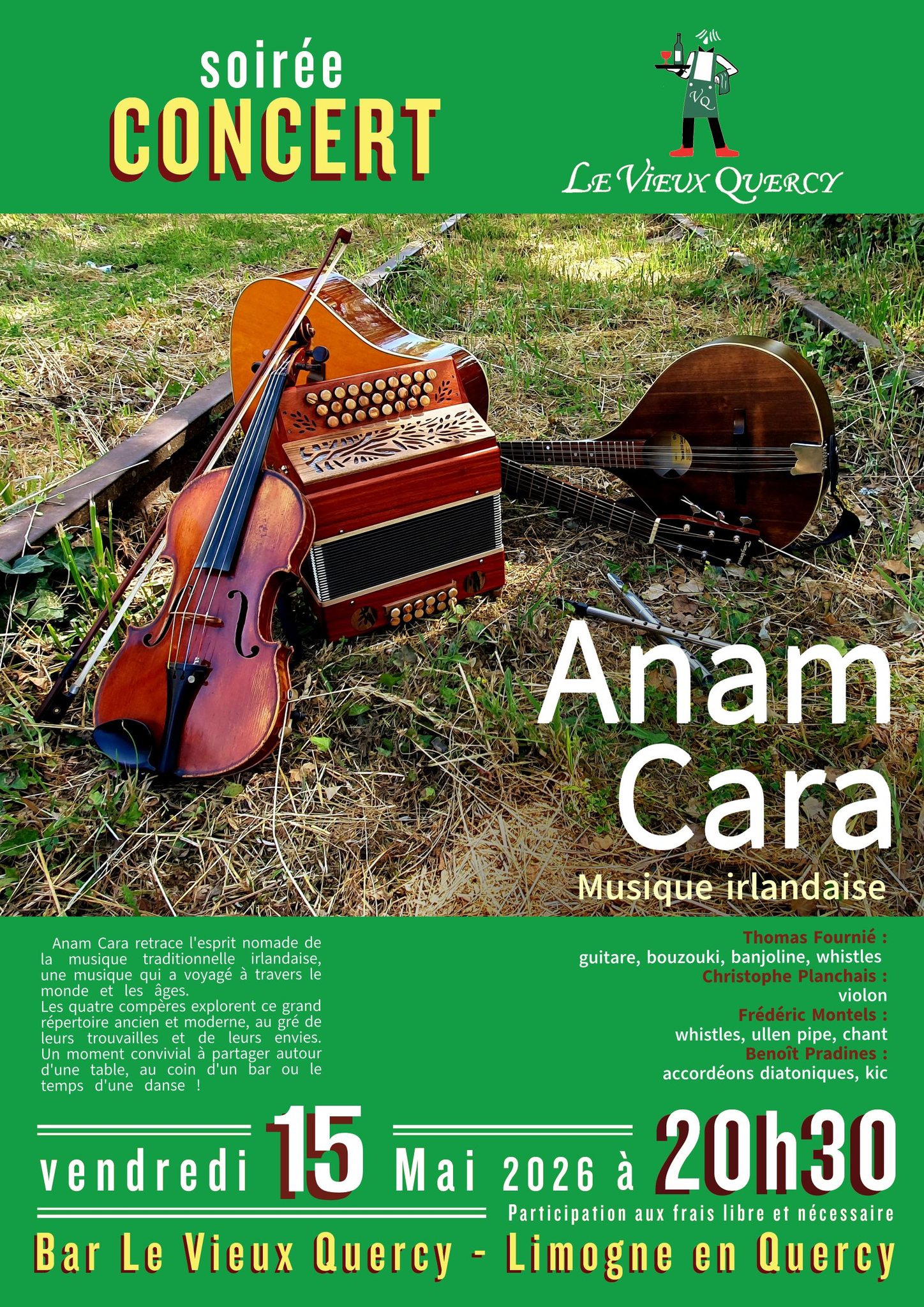 Figeac : Concert au Vieux Quercy
