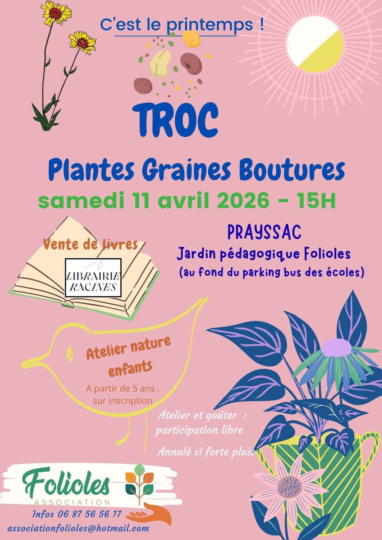 Figeac : Troc de plantes, graines et boutures à Prayssac