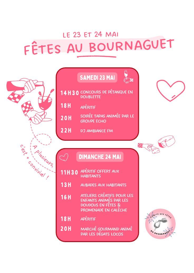 Figeac : Fêtes au Bournaguet