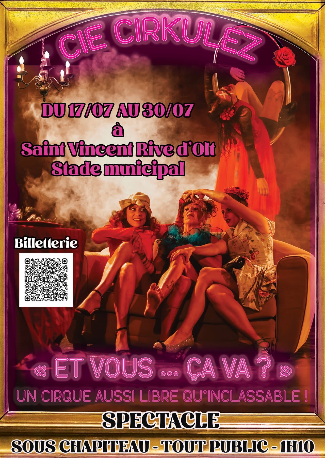 Figeac : Cirque - Compagnie Cirkulez - 