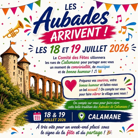 Figeac : Les Aubades de Calamane