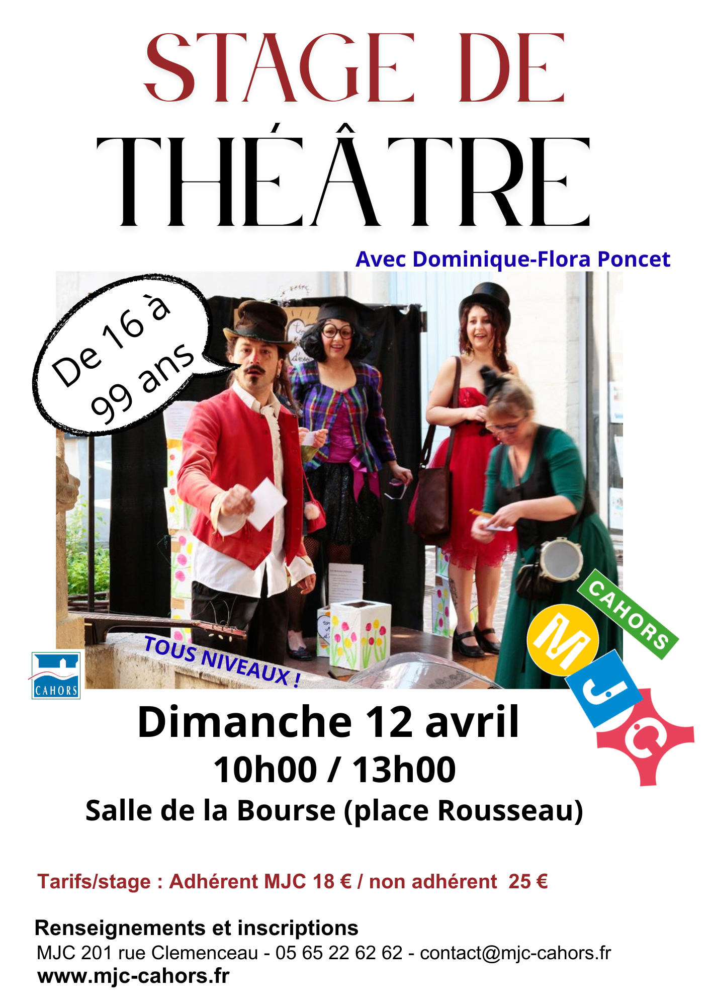 Figeac : Stage de théâtre