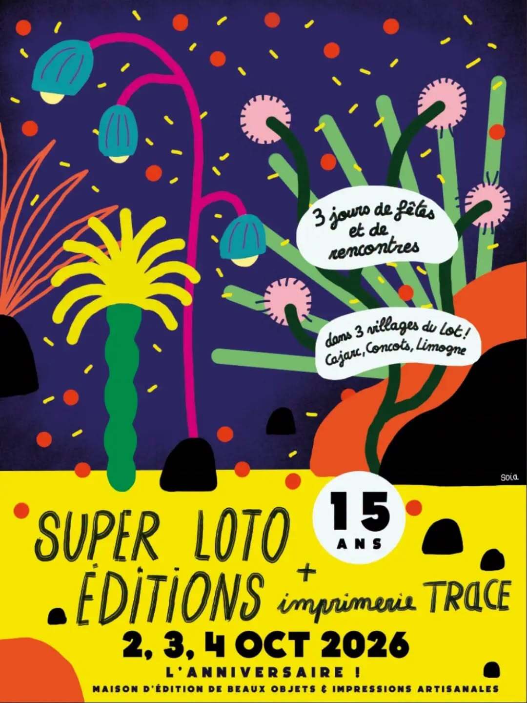 Figeac : Les 15 ans de Super Loto éditions et de l'Imprimerie Trace !