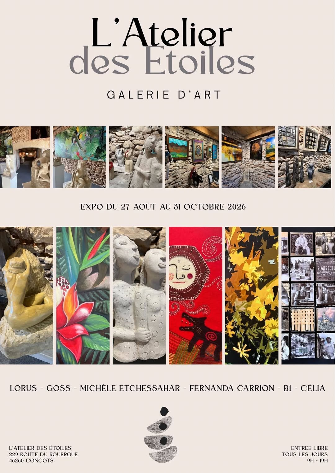 Exposition – L’Atelier des Étoiles