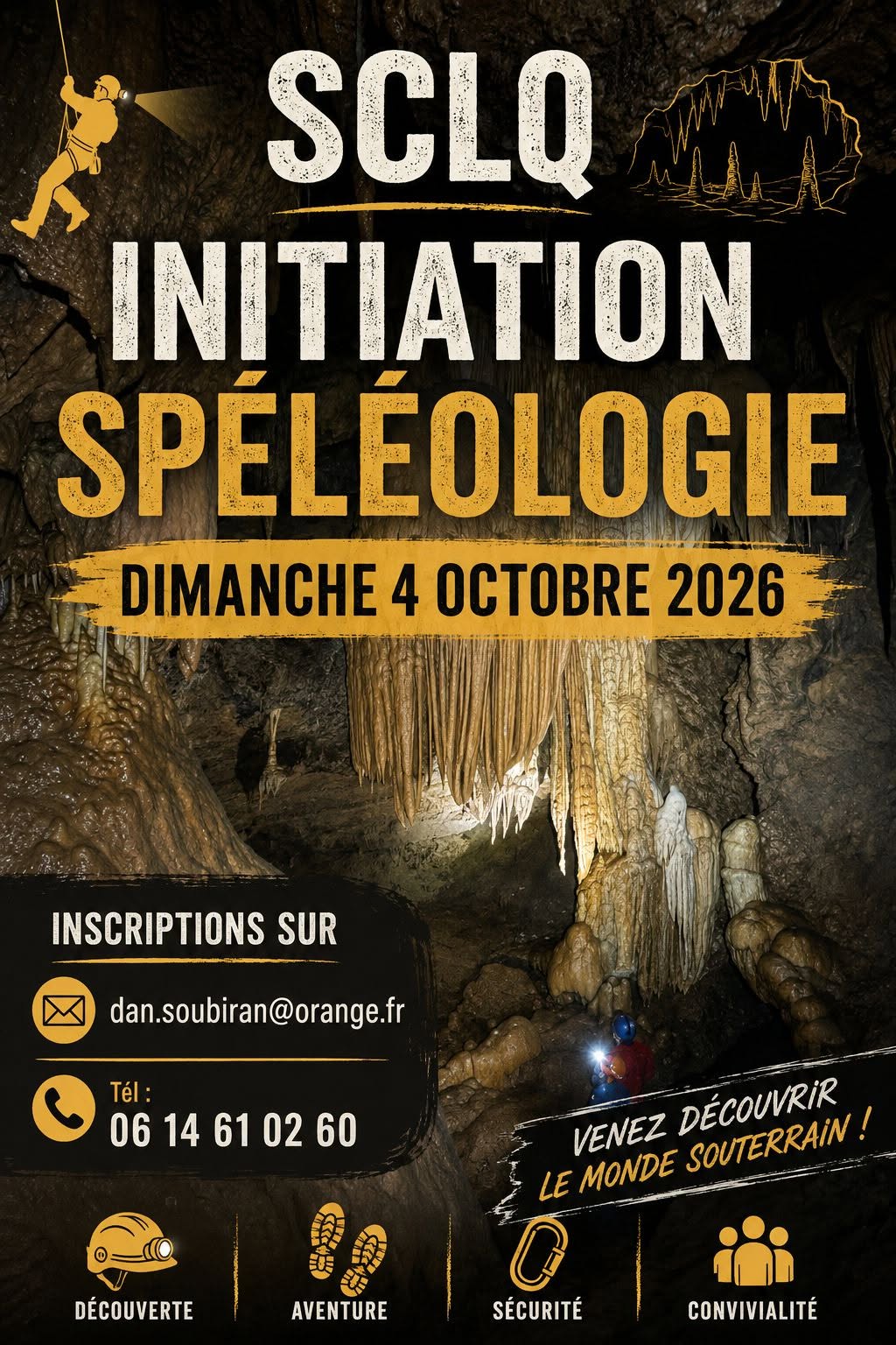 Figeac : Initiation à la Spéléologie