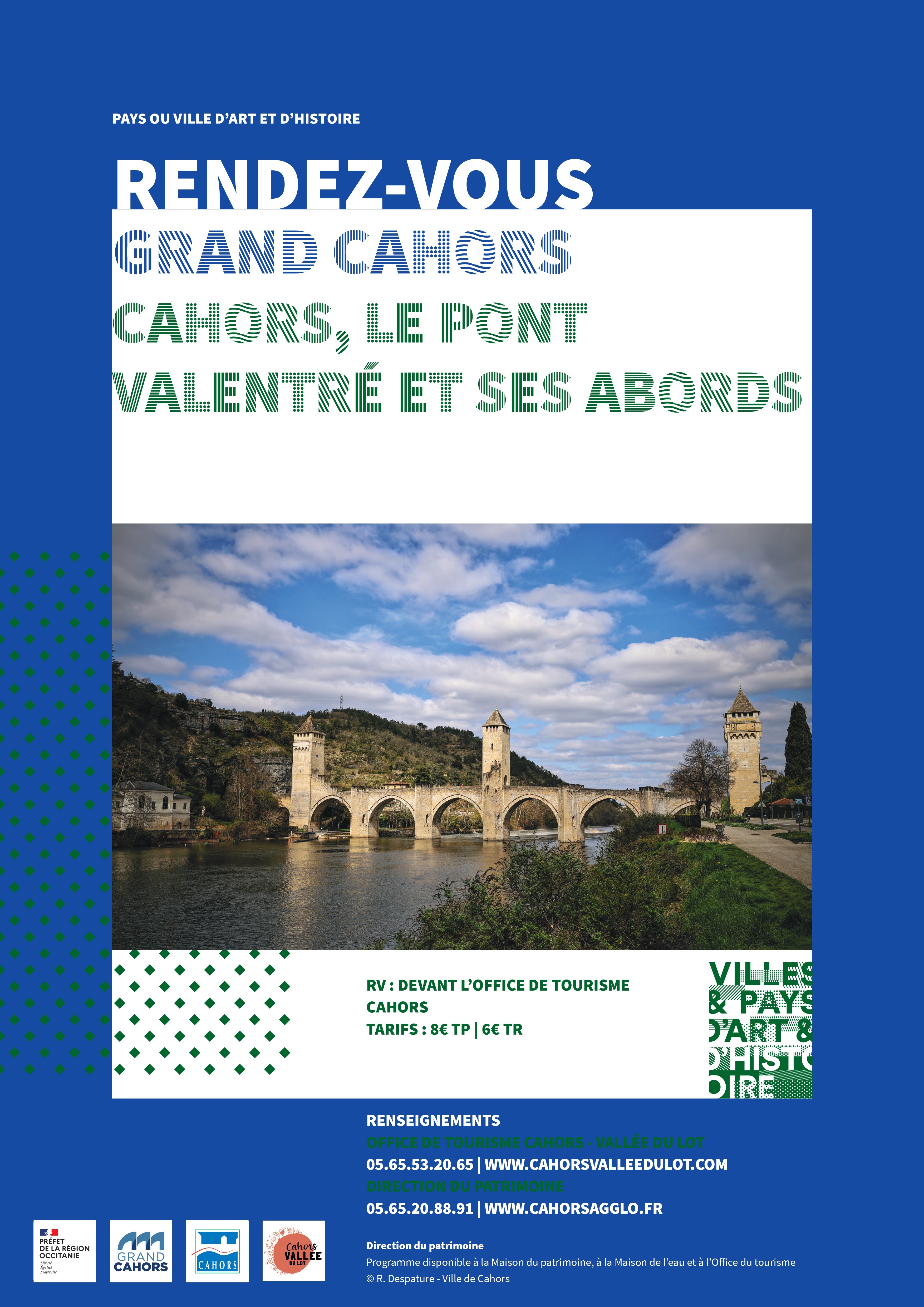 Figeac : Visite guidée : Le pont Valentré et ses abords
