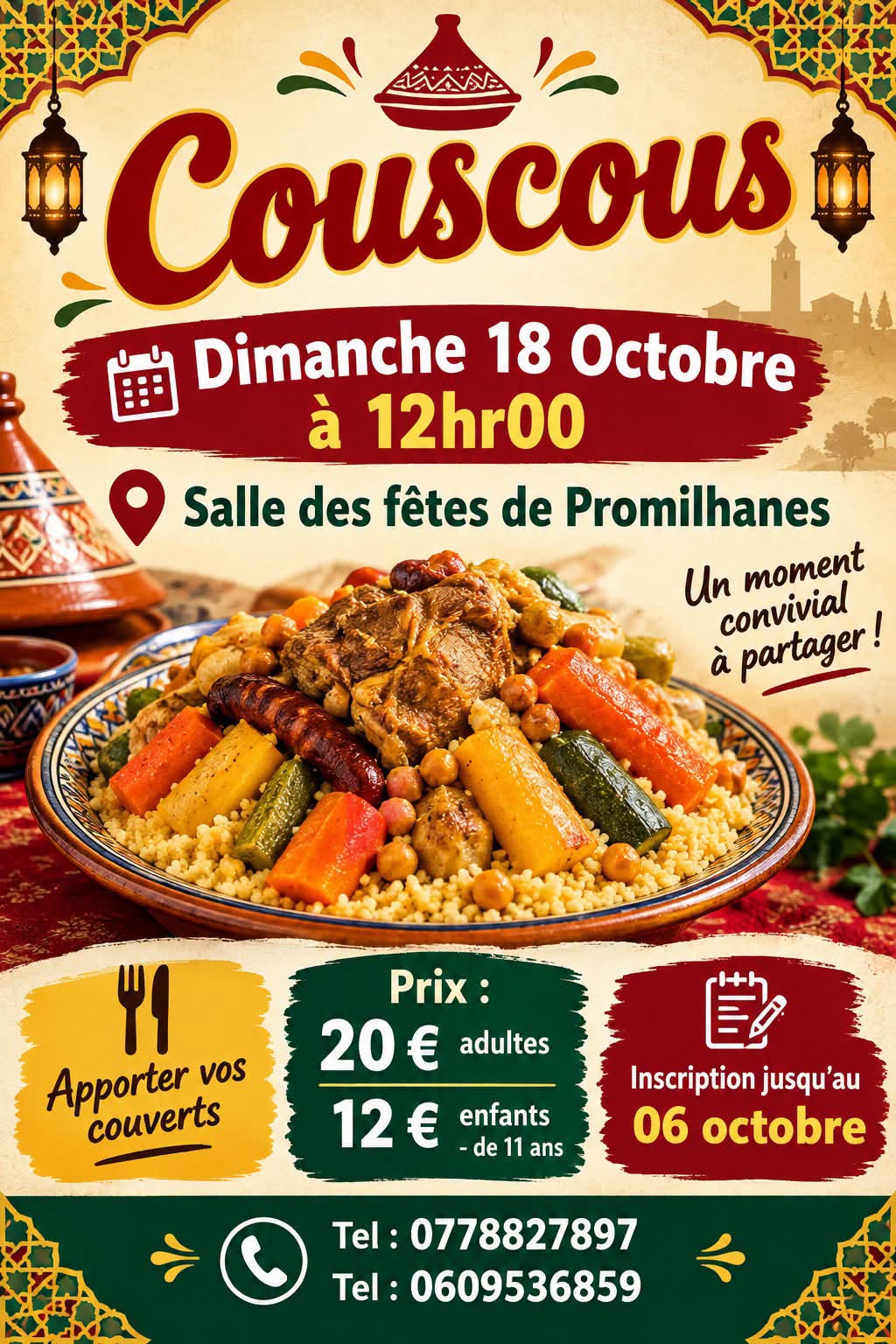 Figeac : Soirée Couscous