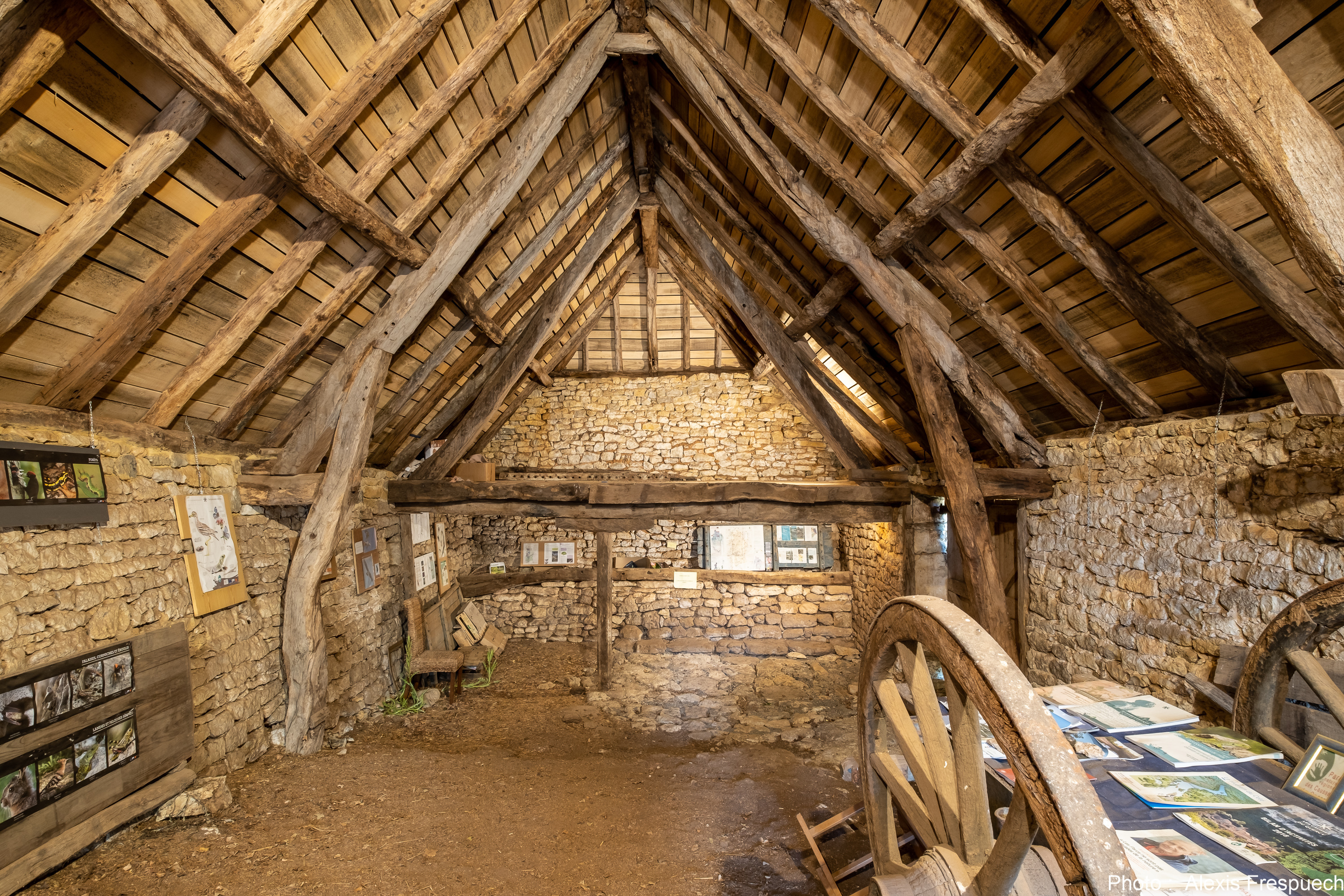 Figeac : Journées Européennes du Patrimoine : Entrez dans l'histoire à travers la visite d'une grange-étable du XVe siècle