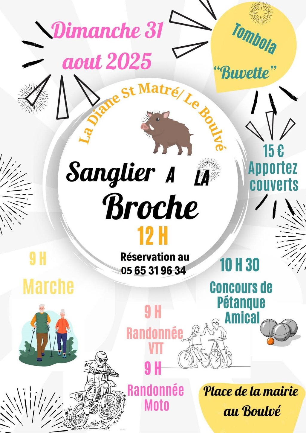 Figeac : Journée festive de la Diane Le Boulvé Saint-Matré