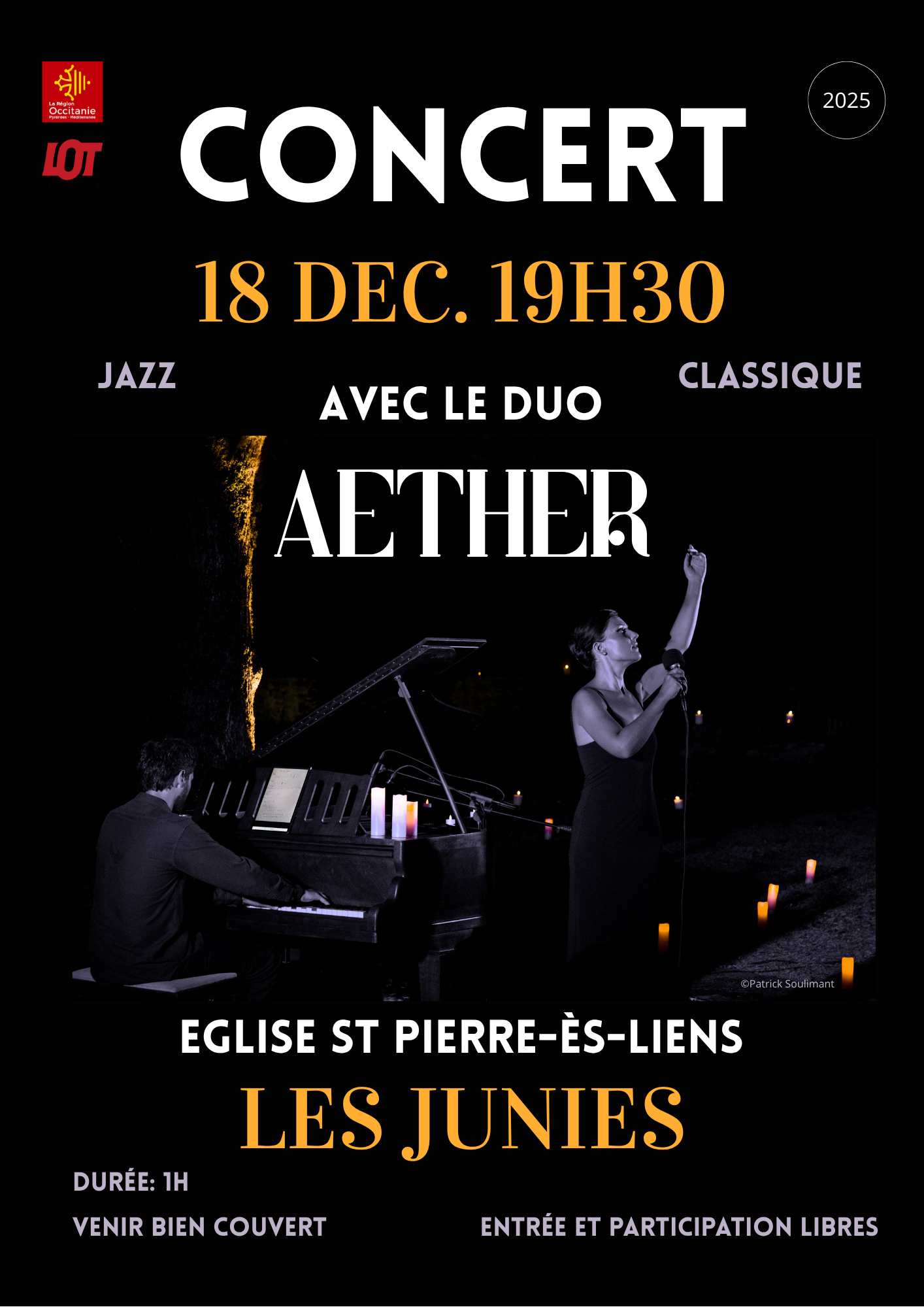 Figeac : Concert aux Junies : Aether