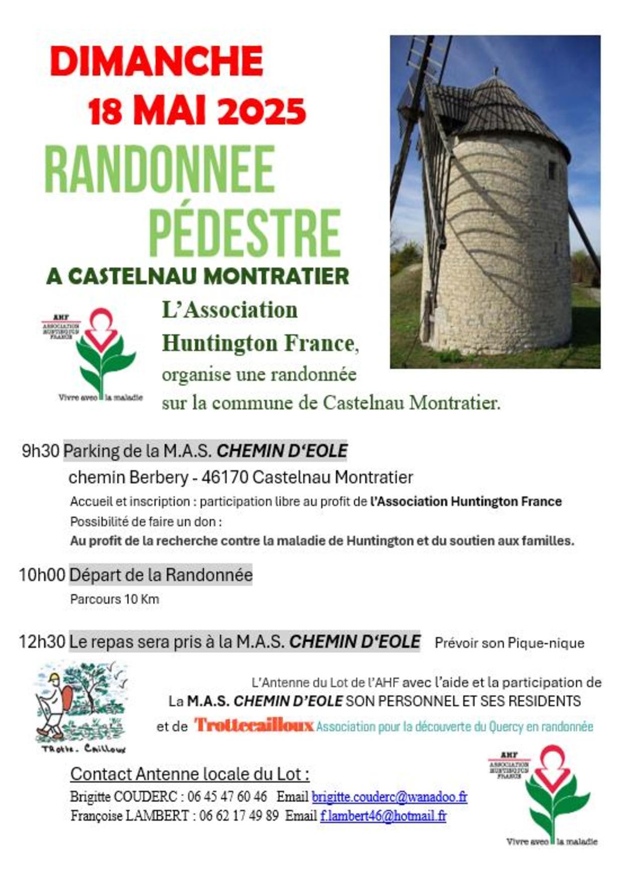 Figeac : Randonnée pédestre à Castelnau-Montratier
