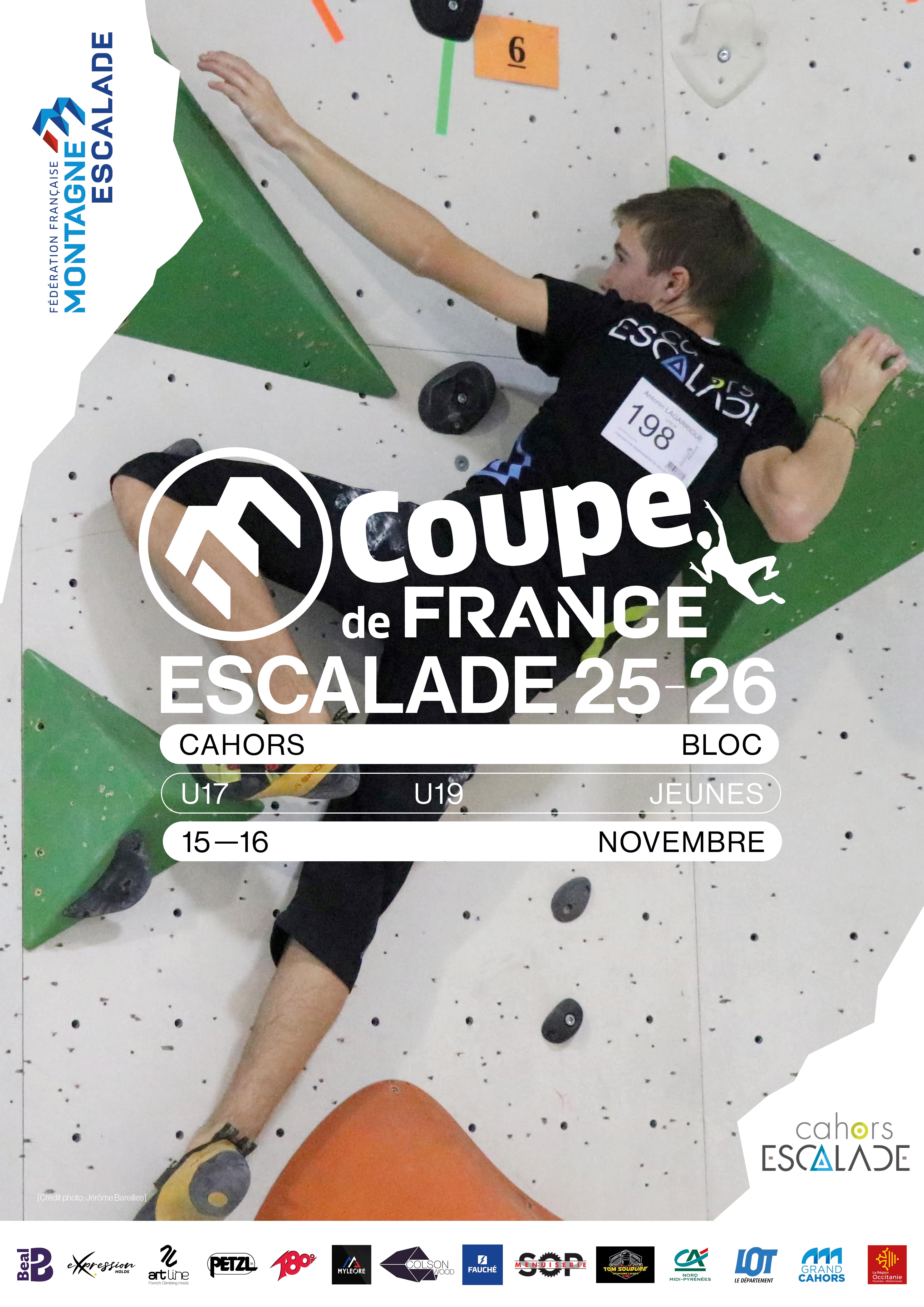 Figeac : Coupe de France d'Escalade 25-26