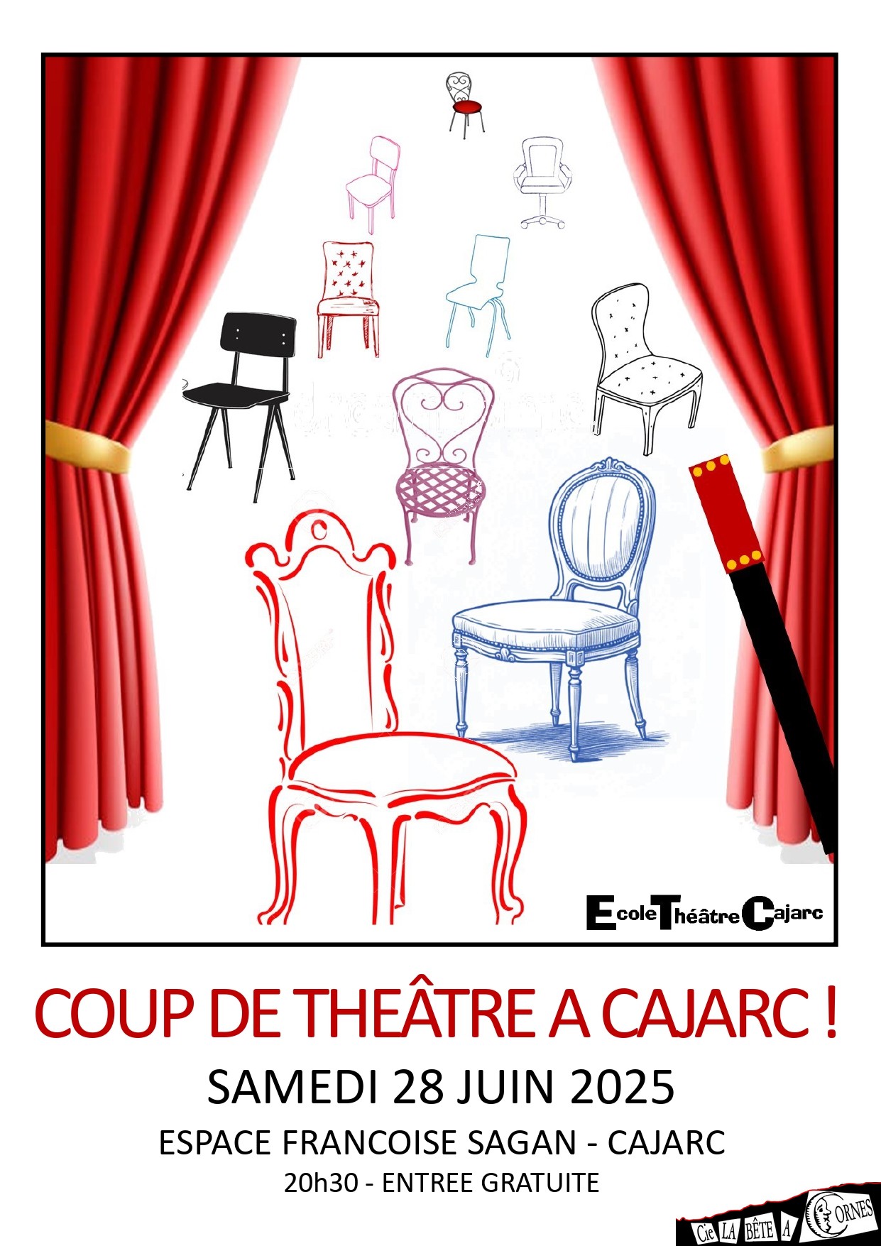 Figeac : Coup de Théâtre à Cajarc !