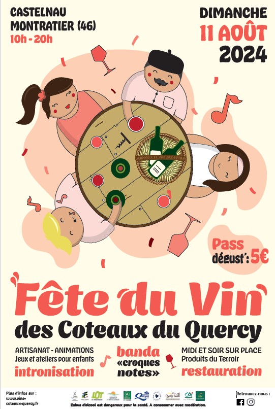 Figeac : Fête du Vin des Coteaux du Quercy à Castelnau-Montratier
