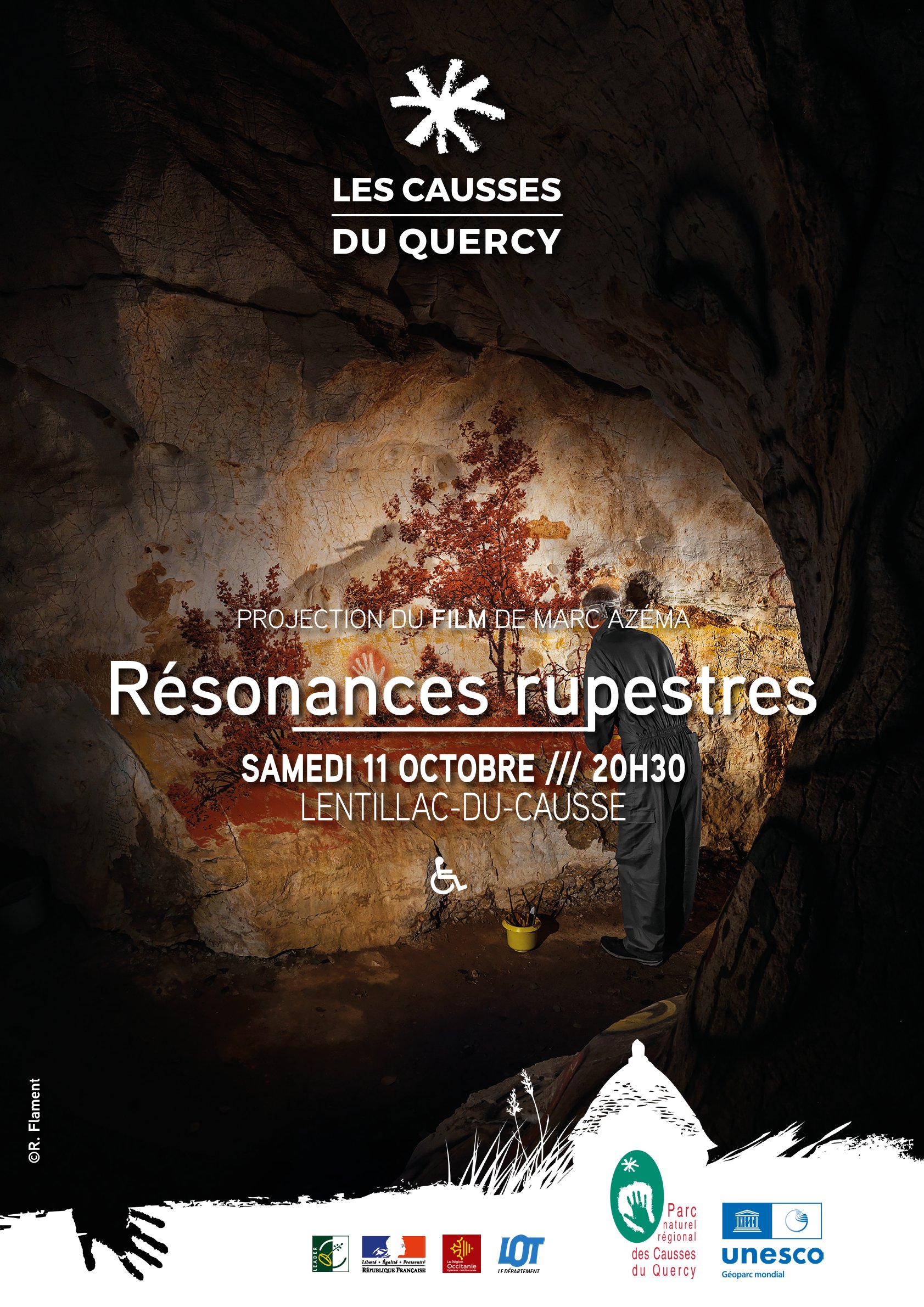 Figeac : Résonances rupestres : projection du film de Marc Azéma