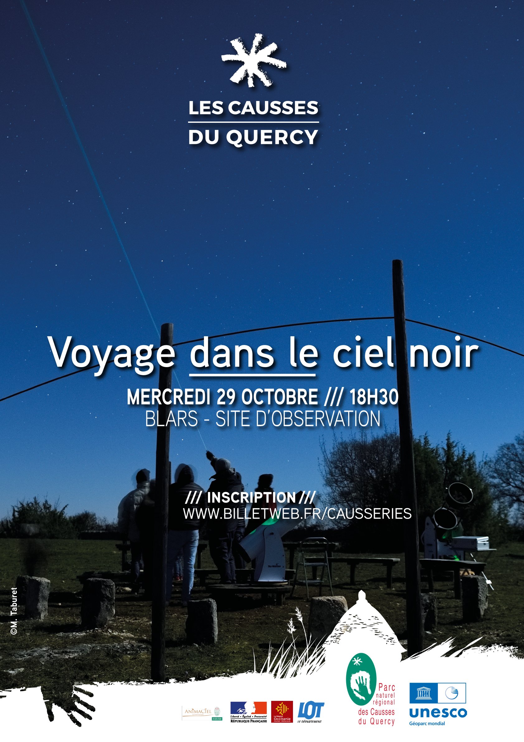 Figeac : Voyage dans le ciel noir