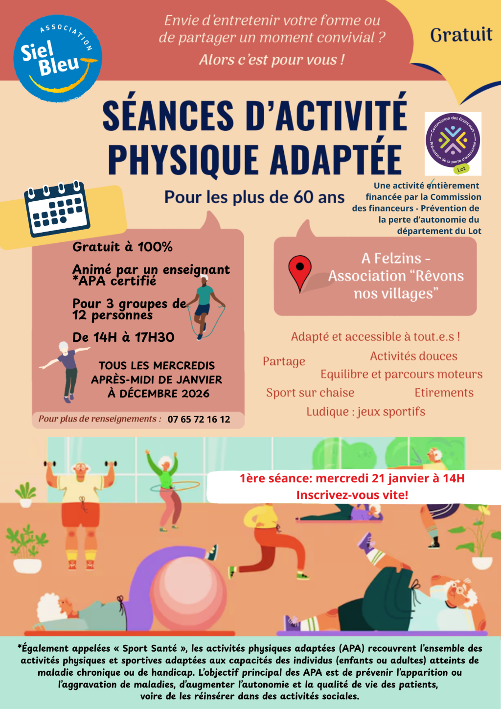 Soirée présentation des activités de l'association rêvons nos villages à Felzins