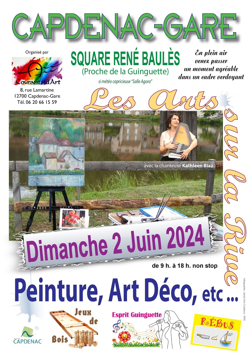 Festival Arts et Culture à Capdenac-Gare : les Arts sur la rive !