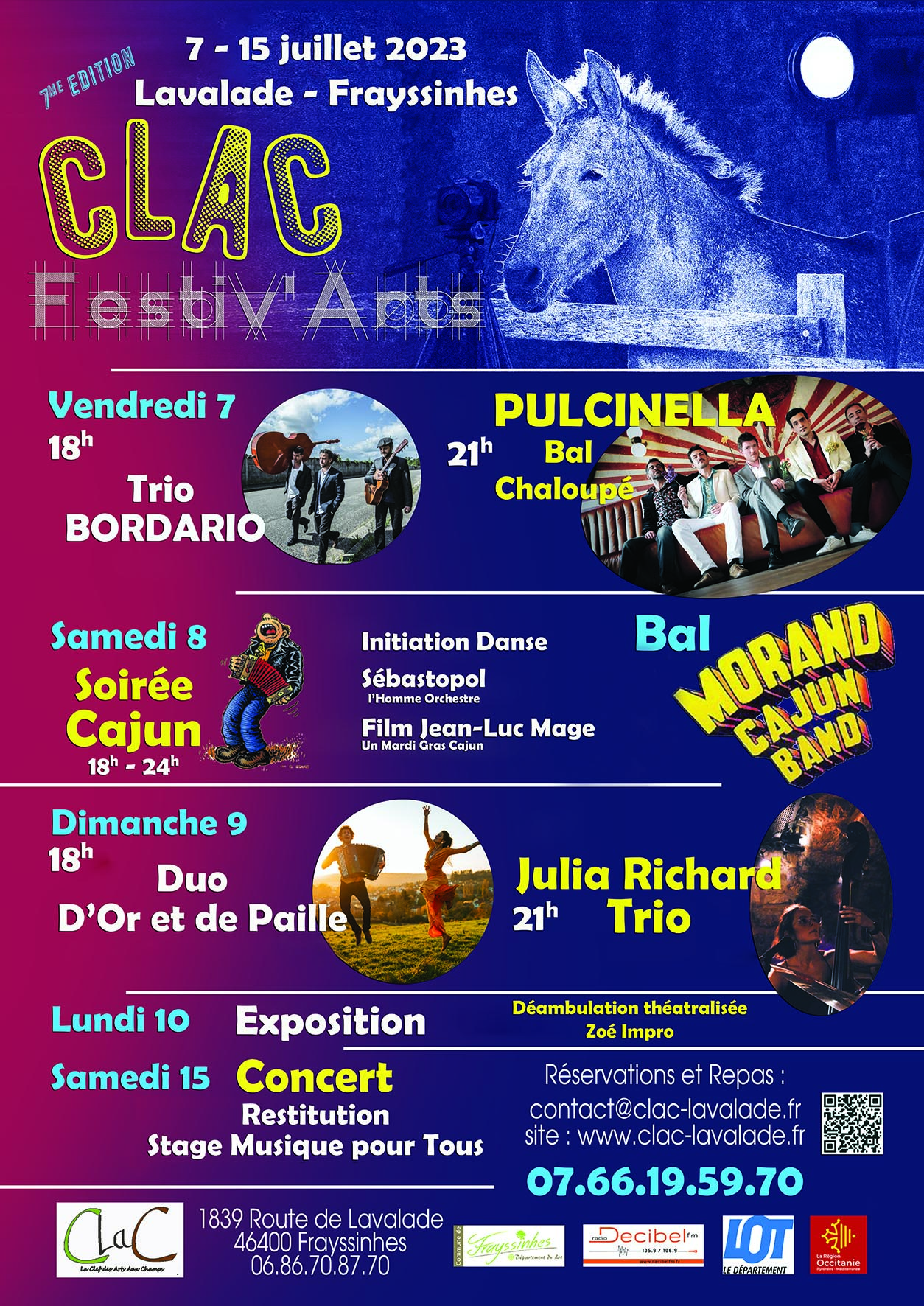 Figeac : Festiv'Arts  à la ferme Lavalade